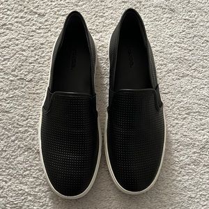 Vince Blair Perforated Slip-On Shoes